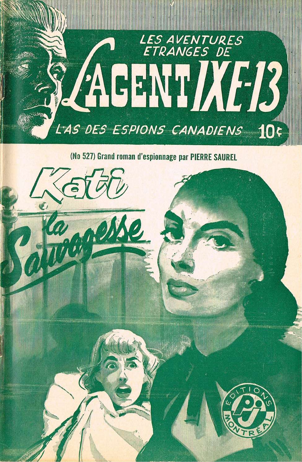 Book Cover For L'Agent IXE-13 v2 527 - Kati la sauvagesse