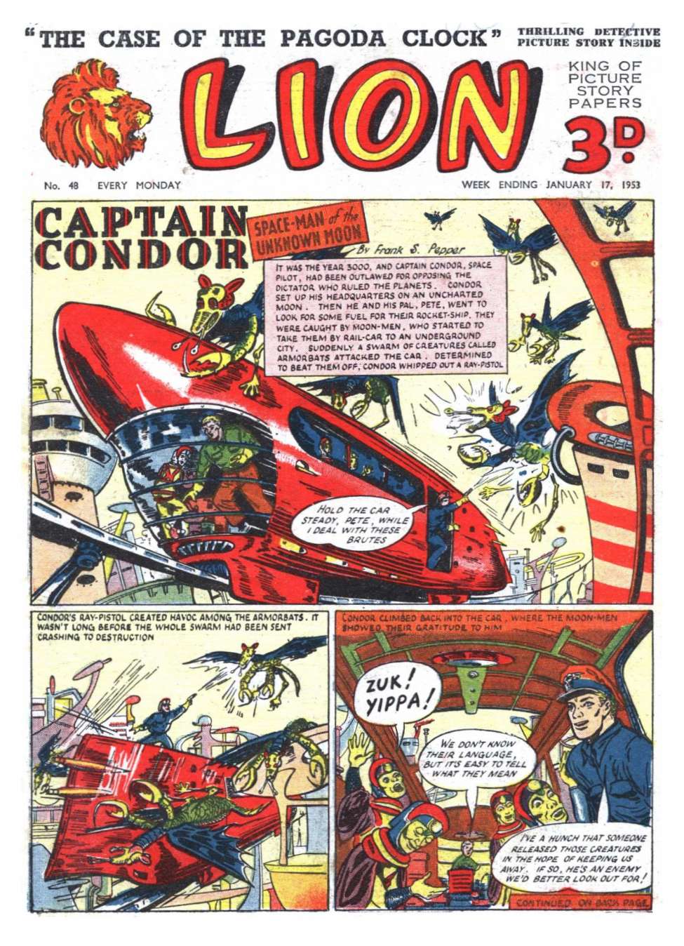 Comic Book Cover For Lion 48