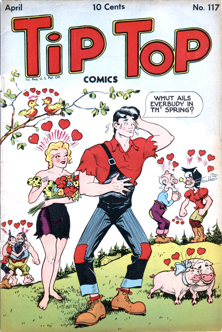 Comic Book Cover For Tip Top Comics 117