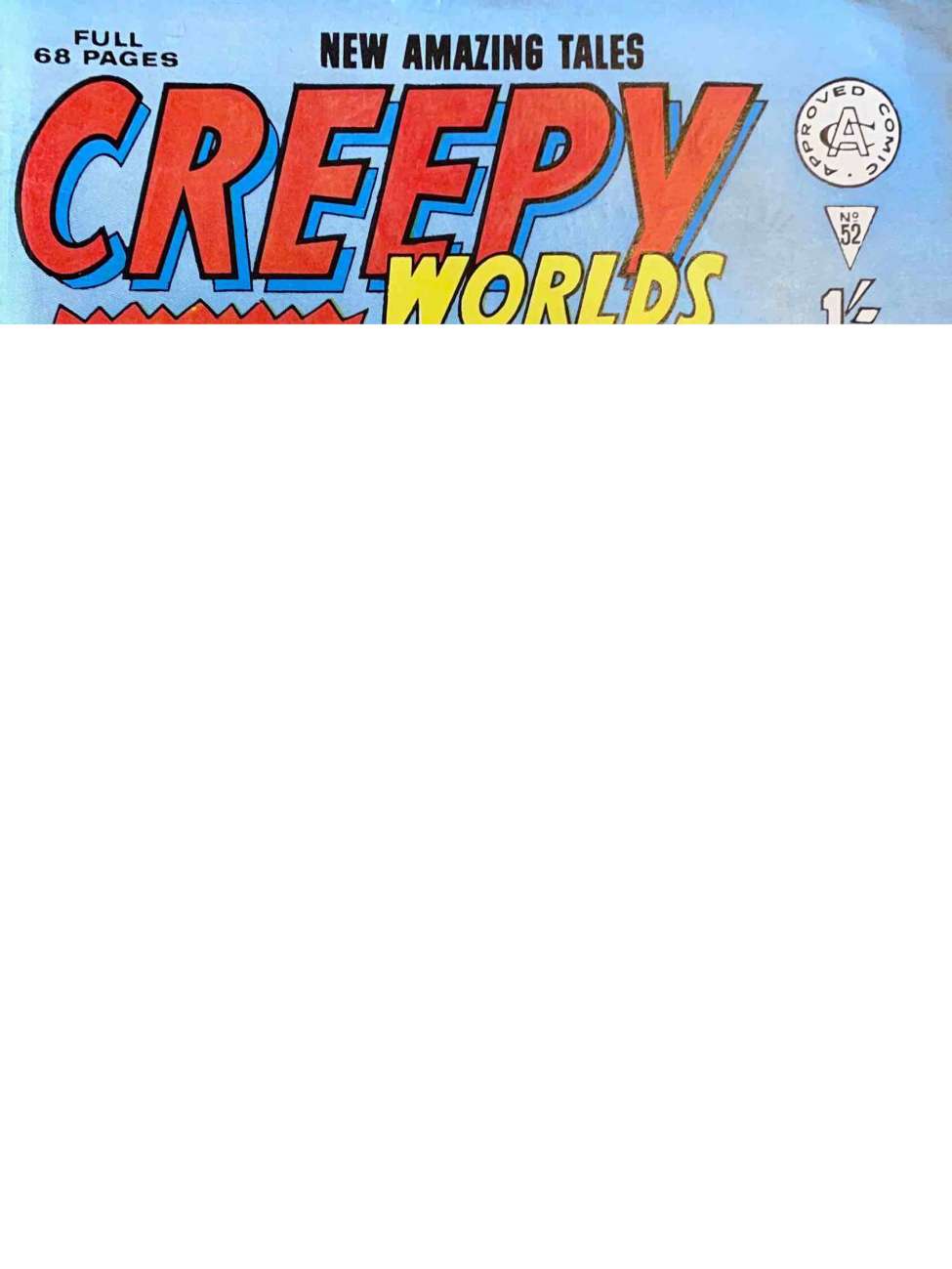 Book Cover For Creepy Worlds 52