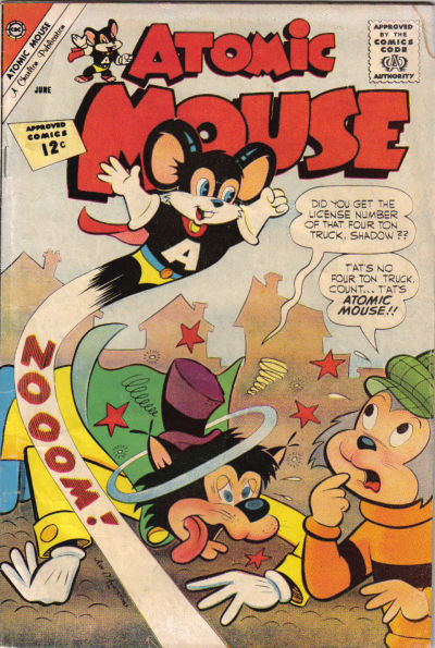 Comic Book Cover For Atomic Mouse 48