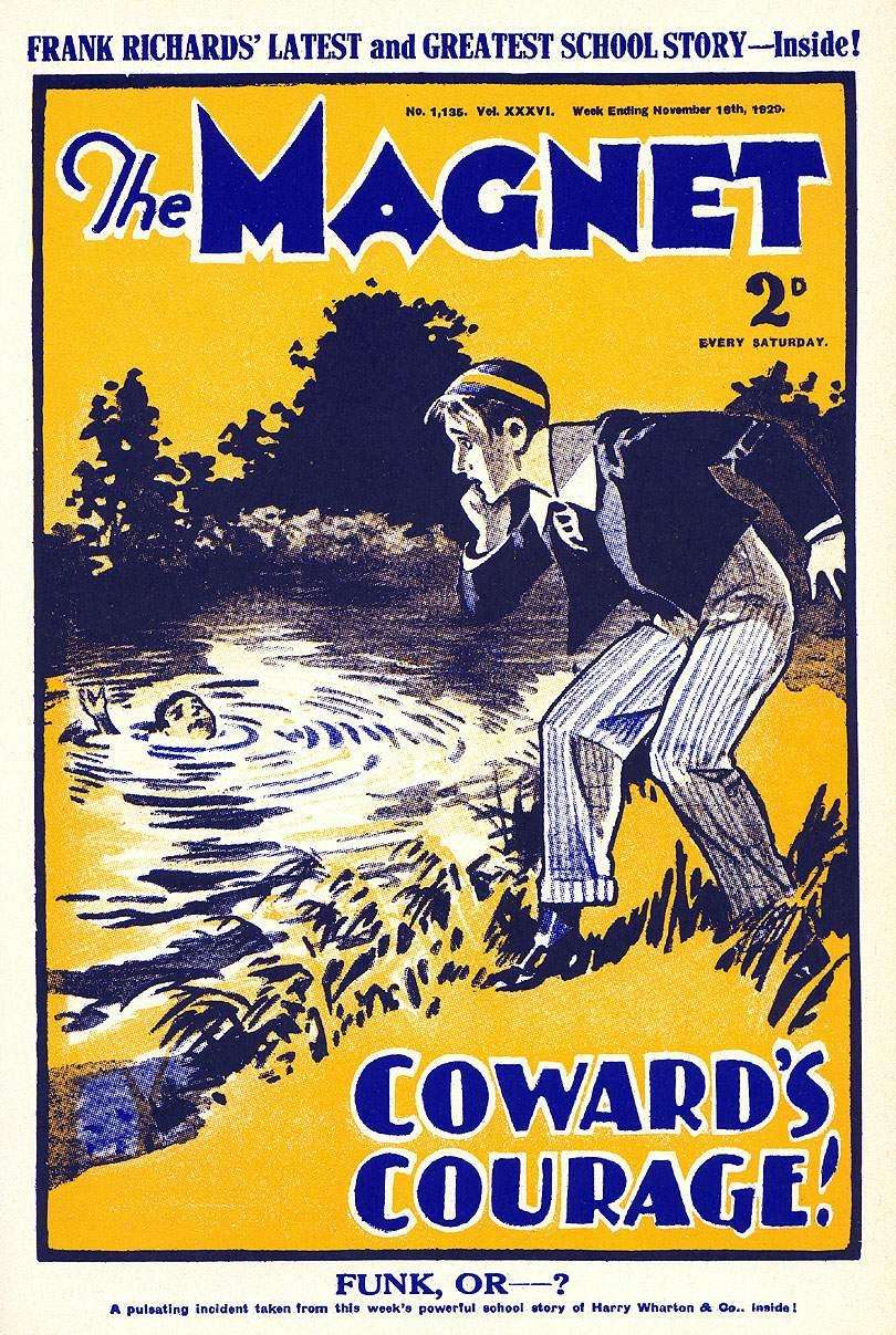 Book Cover For The Magnet 1135 - Coward's Courage!