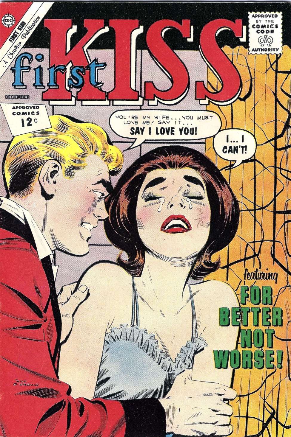 Comic Book Cover For First Kiss 29