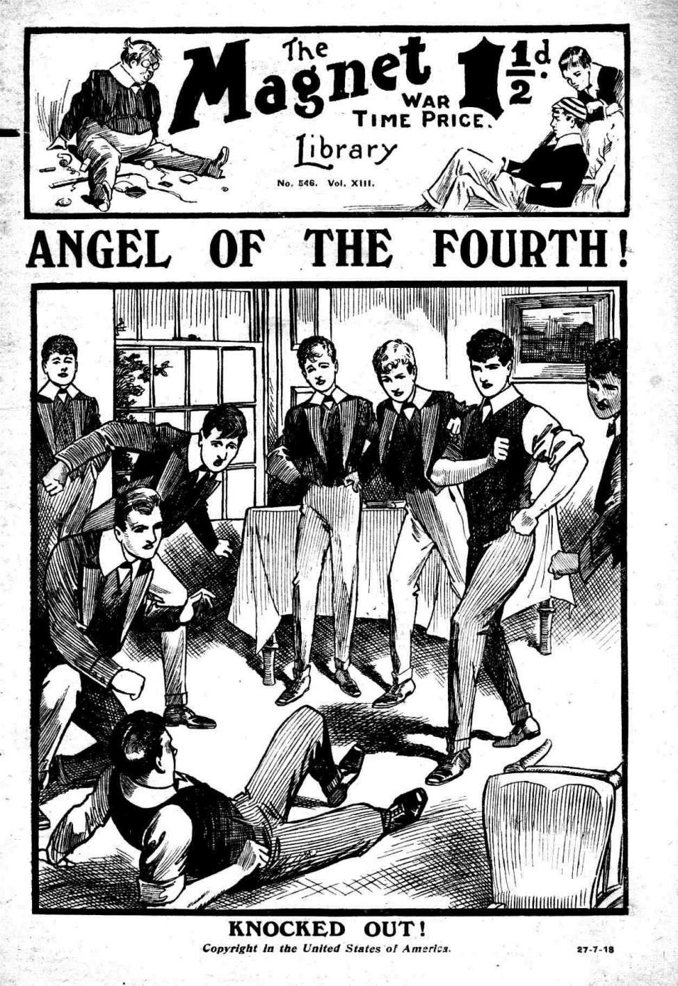 Book Cover For The Magnet 546 - Angel of the Fourth!