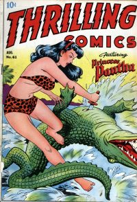 Large Thumbnail For Thrilling Comics 61 (alt) - Version 2