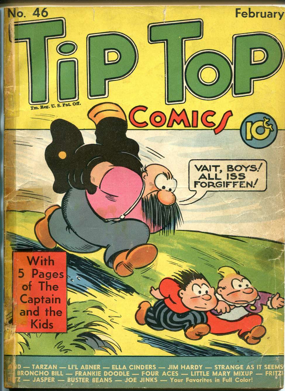 Book Cover For Tip Top Comics 46