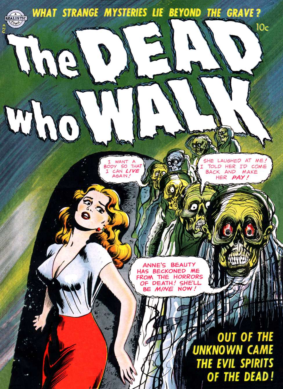 Comic Book Cover For Dead Who Walk (nn)