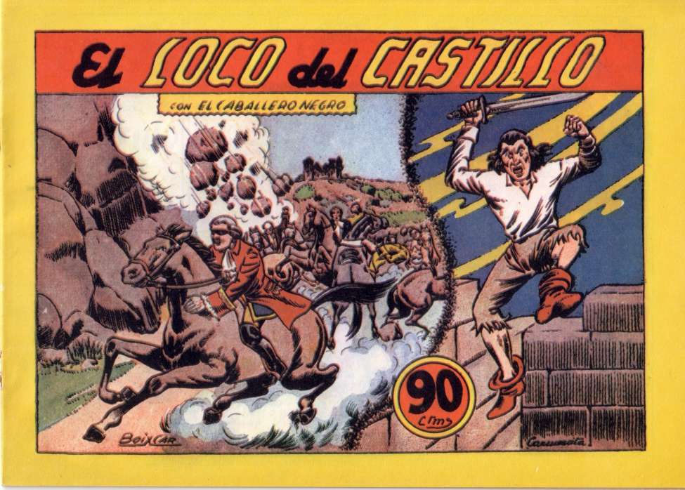 Comic Book Cover For El Caballero Negro 4 - El loco del castillo