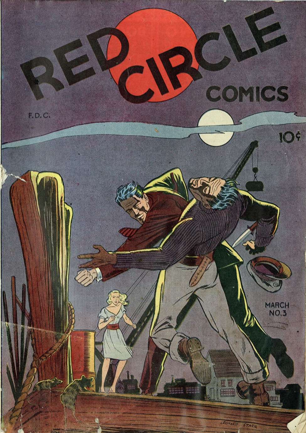 Comic Book Cover For Red Circle Comics 3