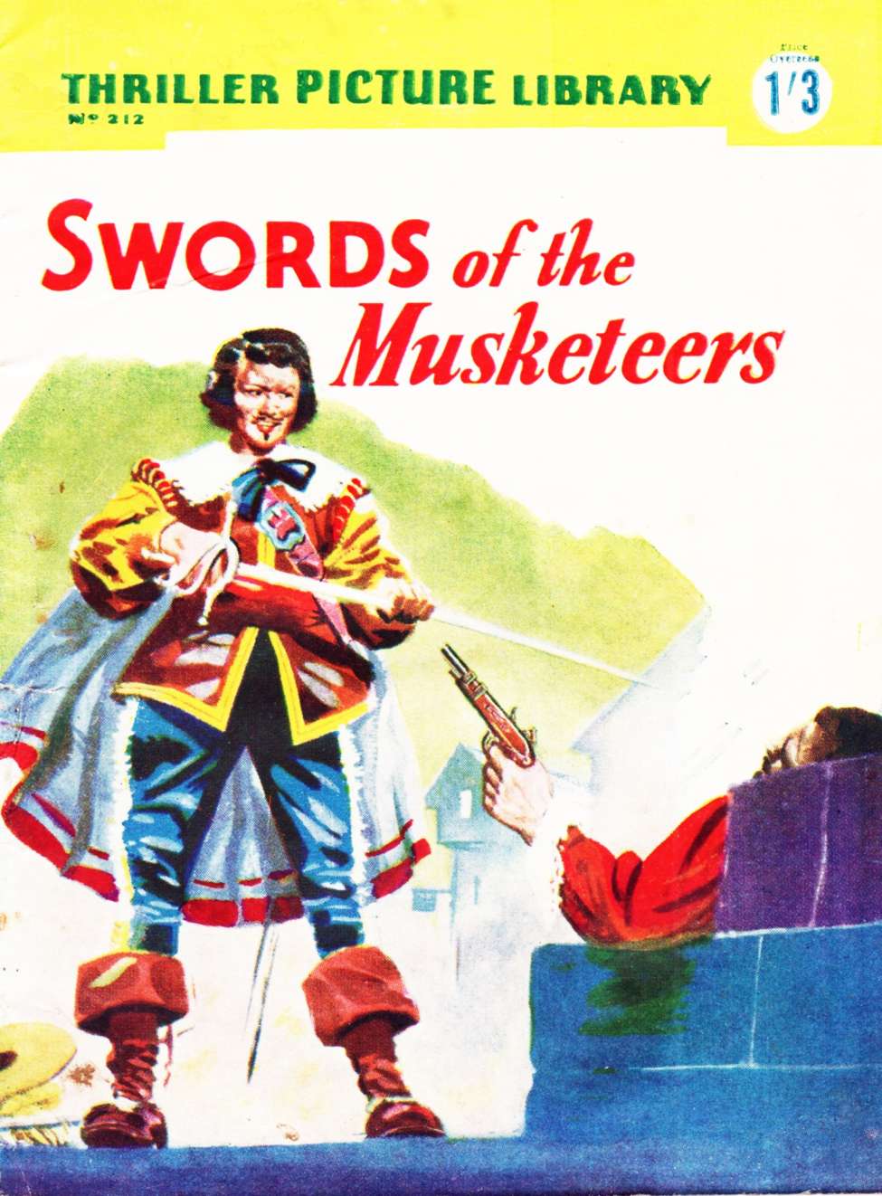 Book Cover For Thriller Picture Library 212 - Swords of the Musketeers