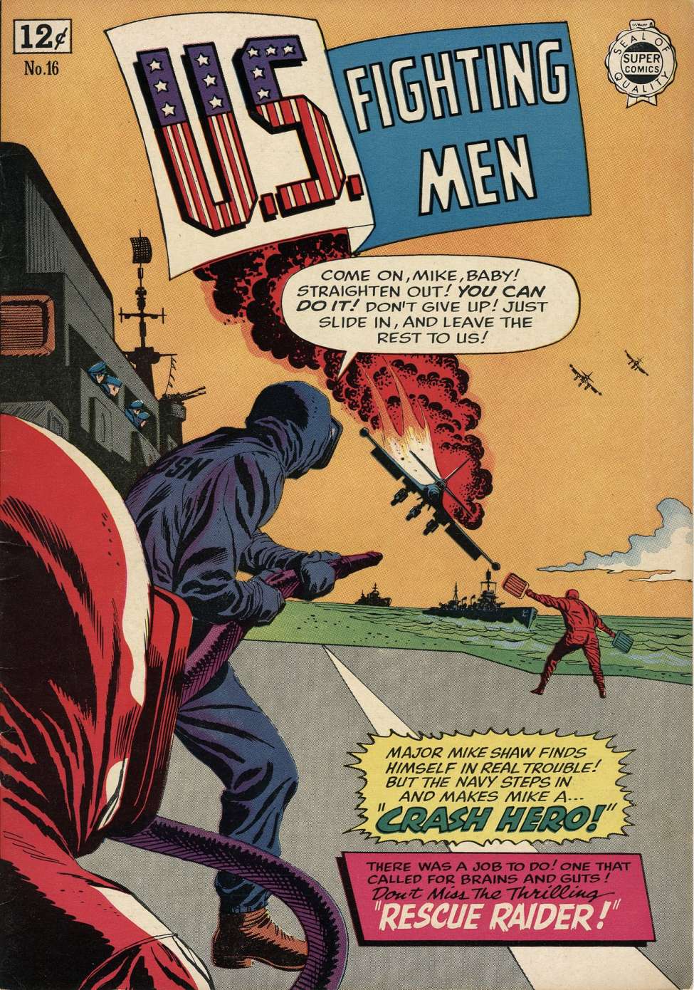 Comic Book Cover For U.S. Fighting Men 16