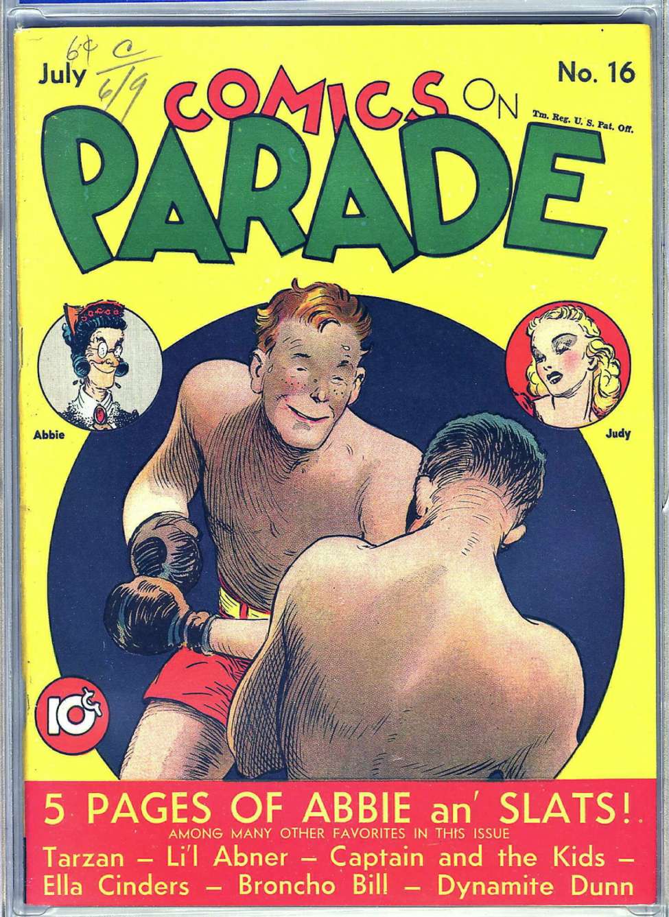 Comic Book Cover For Comics On Parade 16