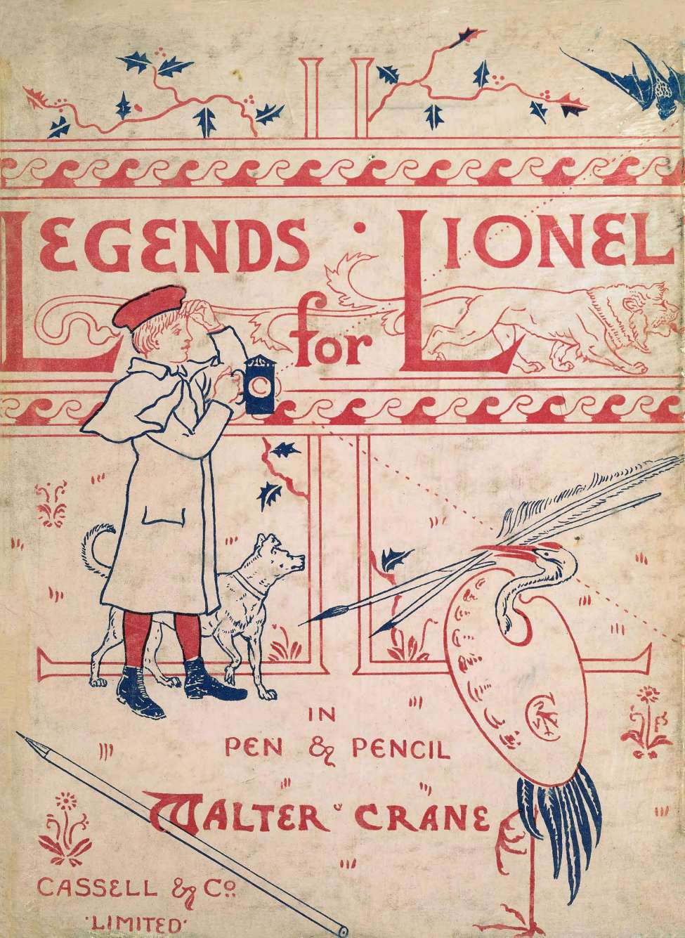 Book Cover For Legends for Lionel - Walter Crane