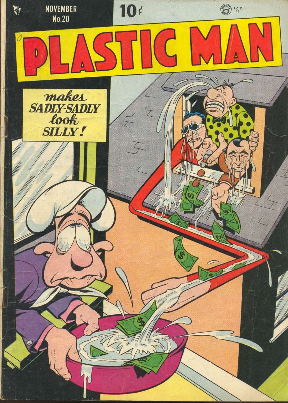 Comic Book Cover For Plastic Man 20
