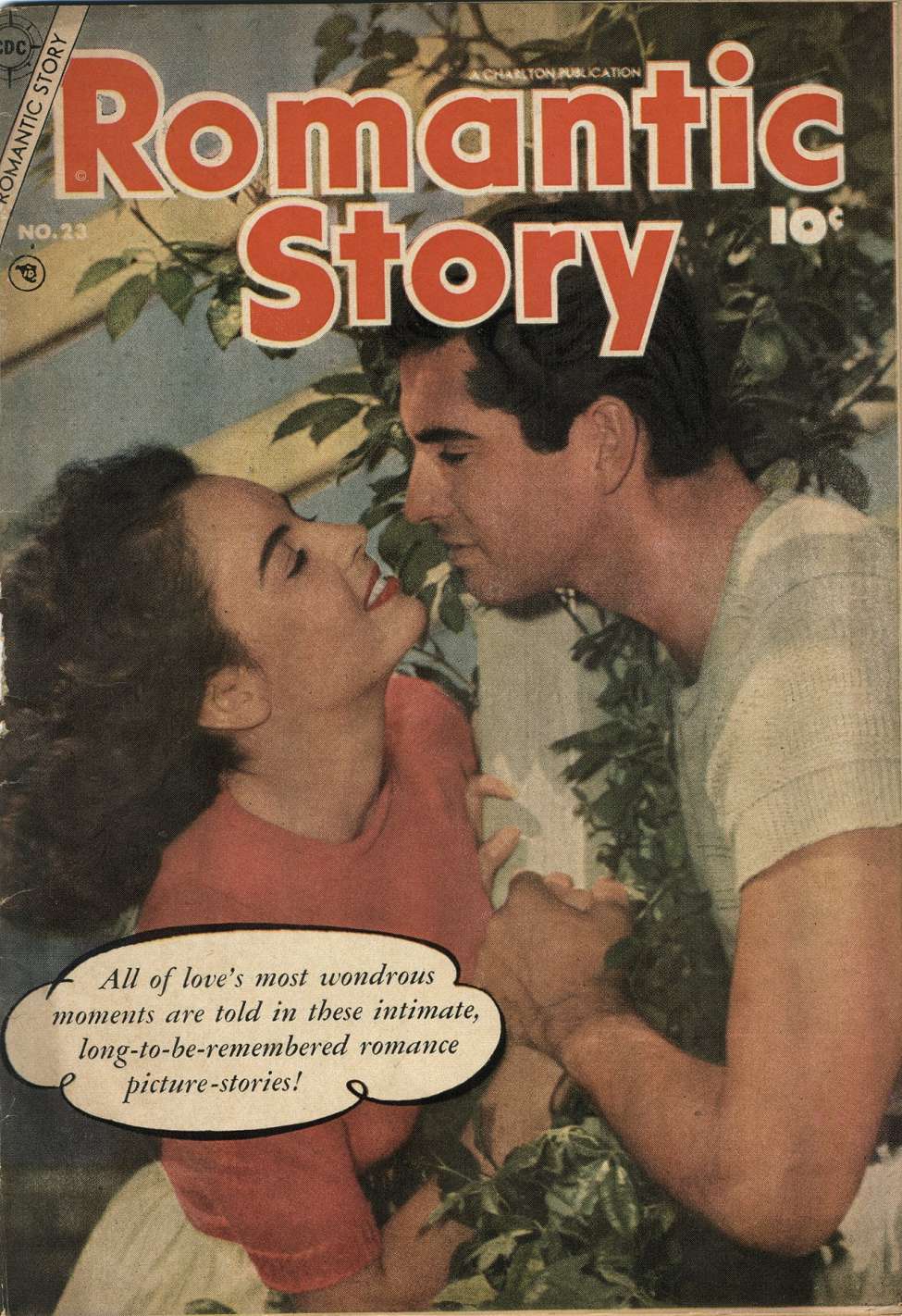 Comic Book Cover For Romantic Story 23