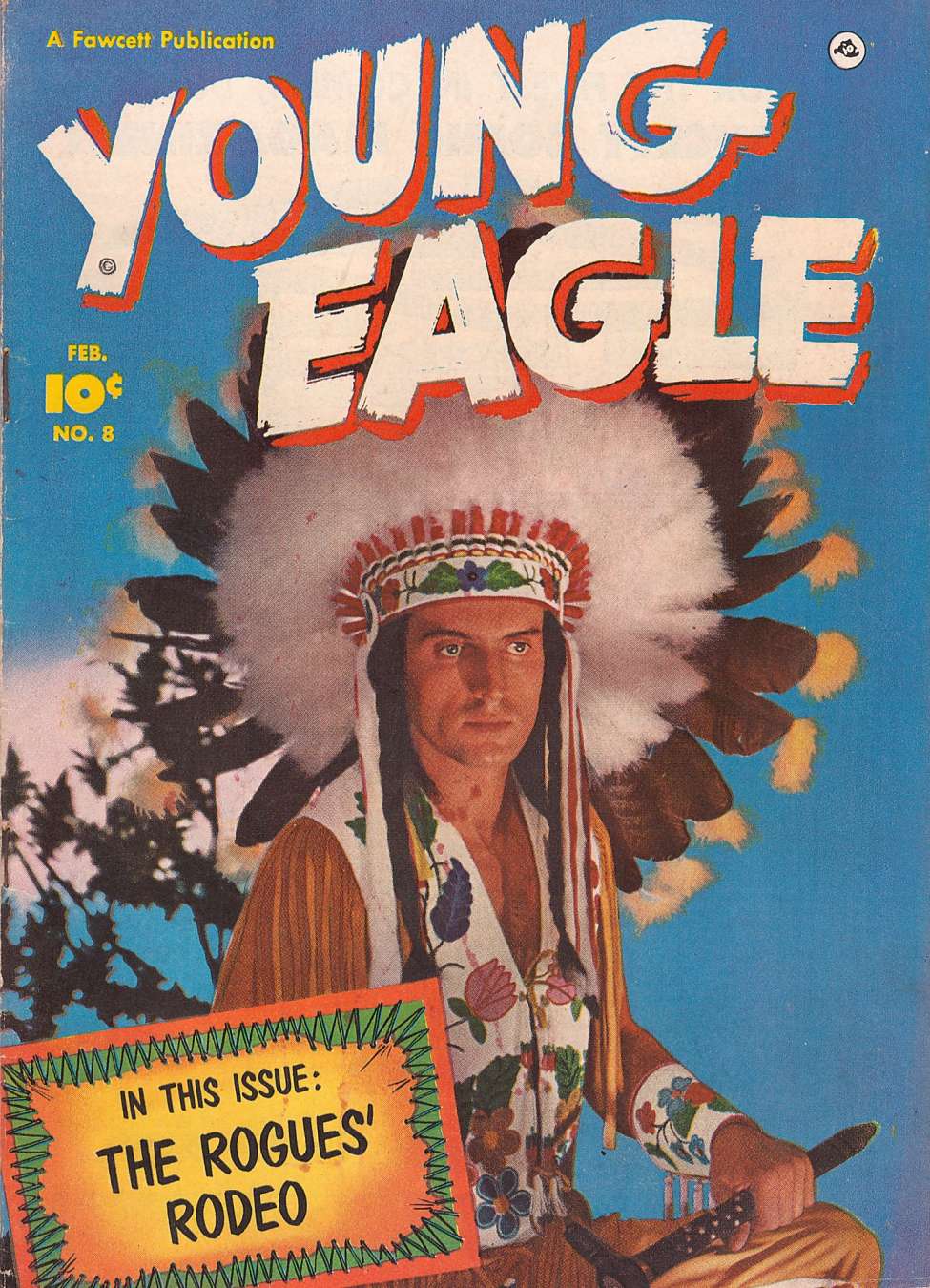 Comic Book Cover For Young Eagle 8