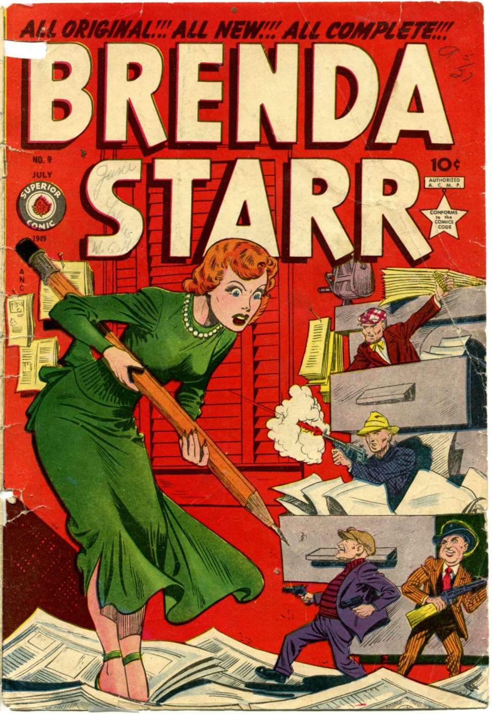 Book Cover For Brenda Starr 9