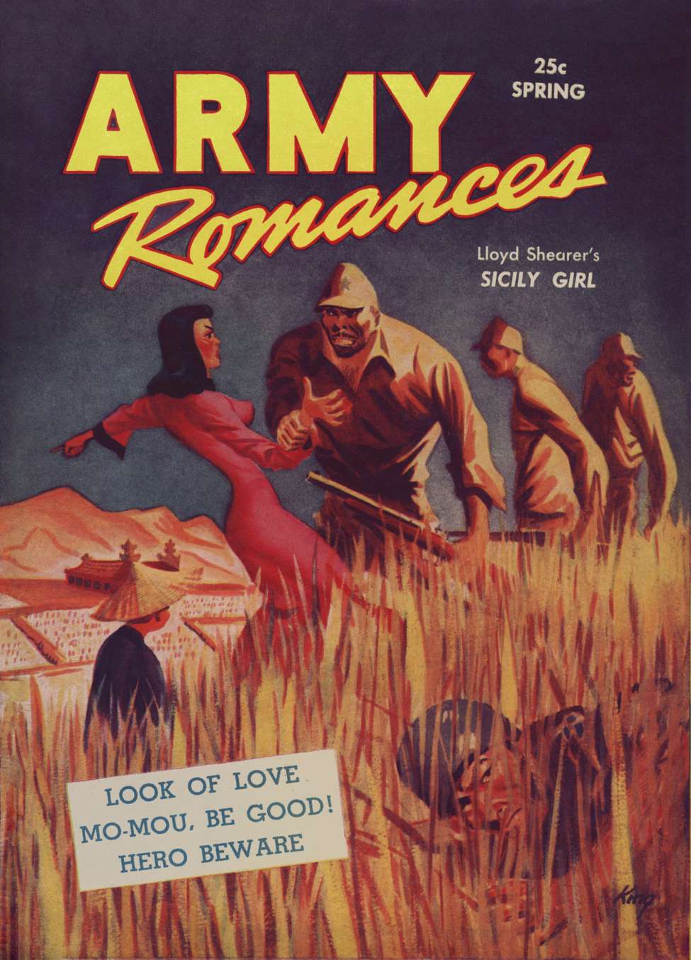 Comic Book Cover For Army Romances v2n01
