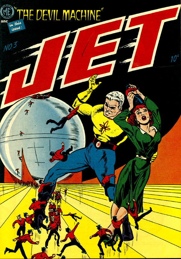 Comic Book Cover For Jet Powers 3