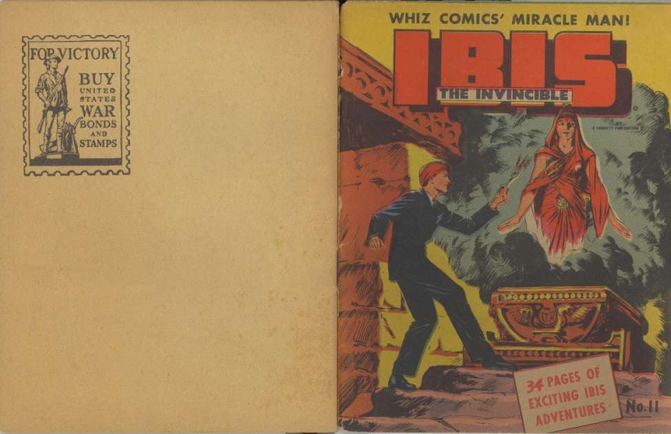 Comic Book Cover For Mighty Midget Comics - Ibis The Invincible