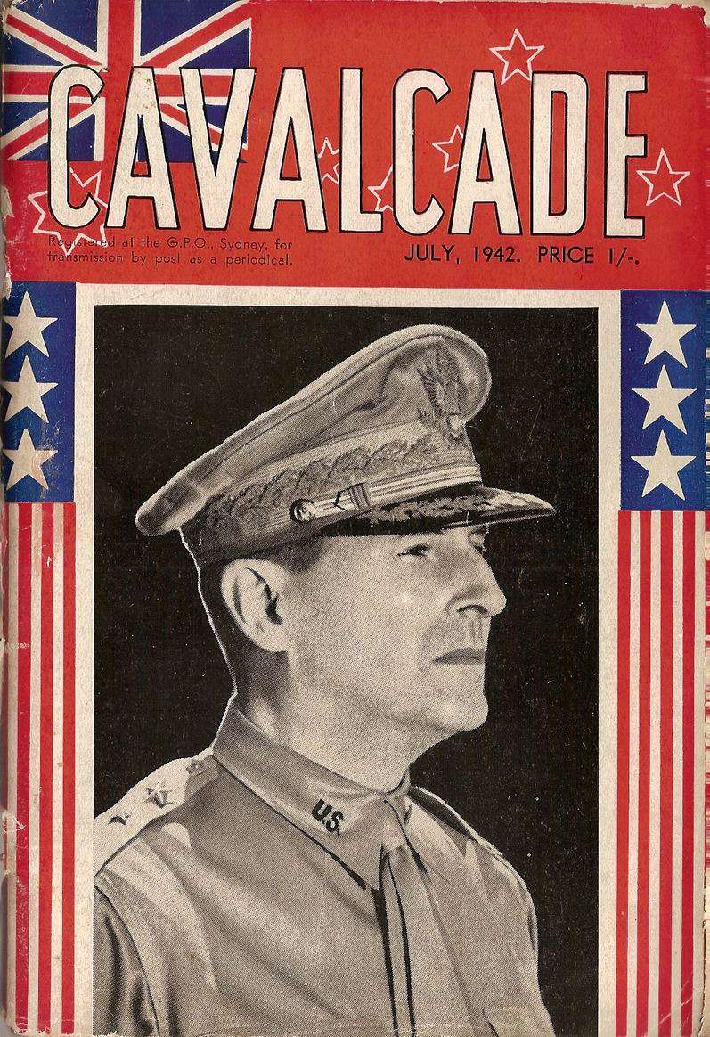 Comic Book Cover For Cavalcade 1942-07