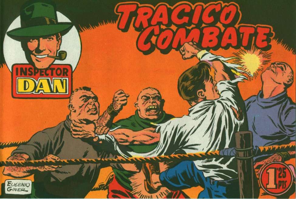 Comic Book Cover For Inspector Dan 16 - Trágico Combate