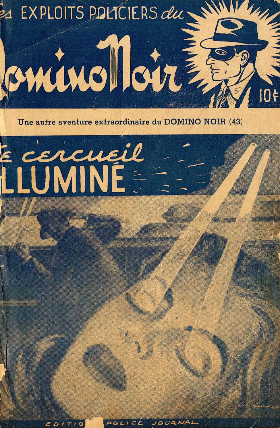 Book Cover For Domino Noir v2 43 - Le Cercueil Illuminé