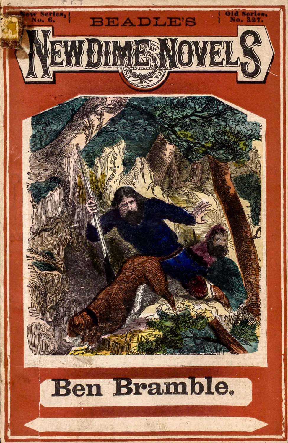 Book Cover For Beadle's New Dime Novels 6 - Ben Bramble
