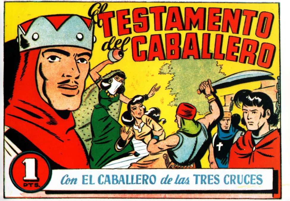 Comic Book Cover For El Caballero de las Tres Cruces 6 - El testamento del caballero