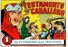 Cover For El Caballero de las Tres Cruces 6 - El testamento del caballero