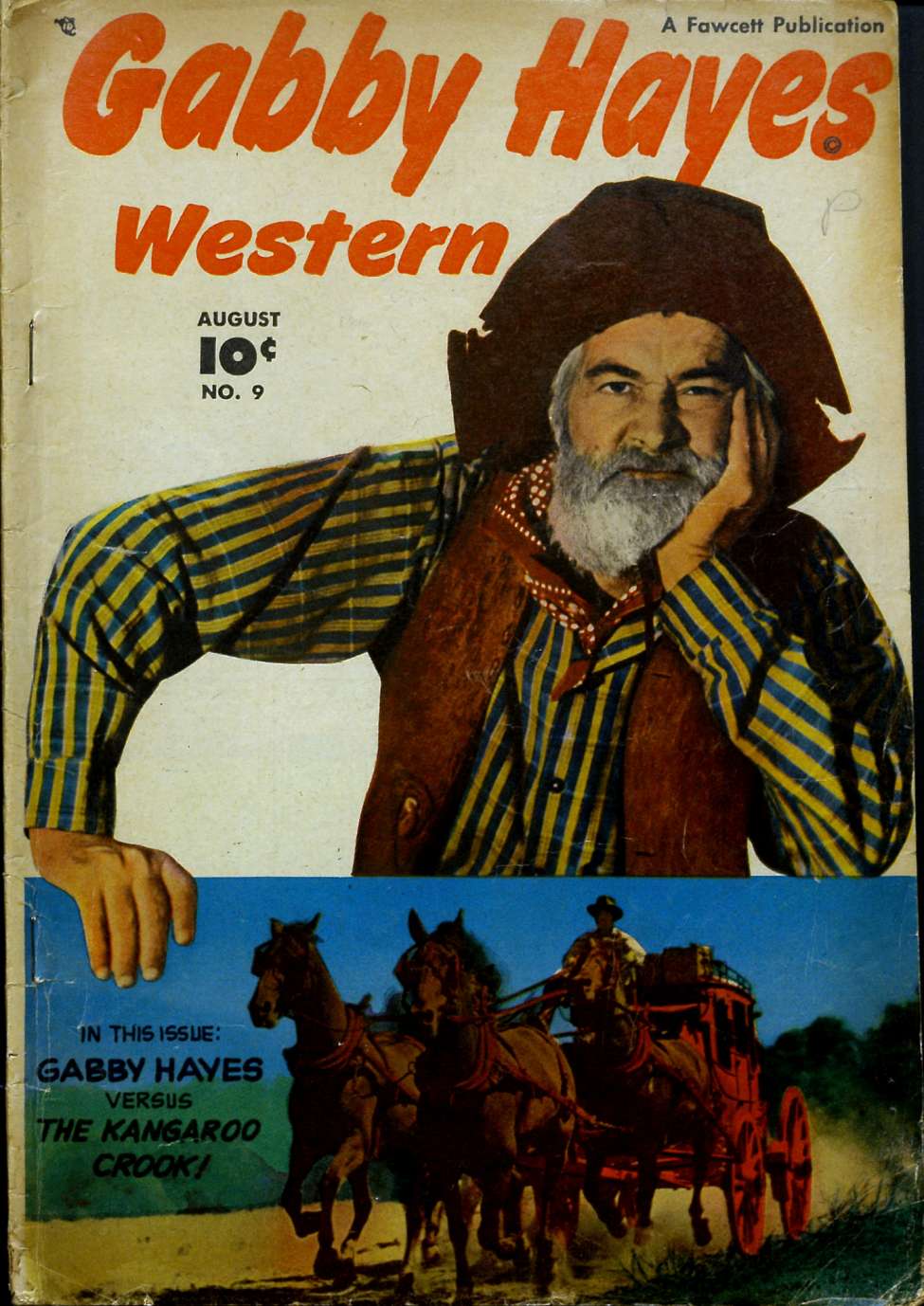 Comic Book Cover For Gabby Hayes Western 9
