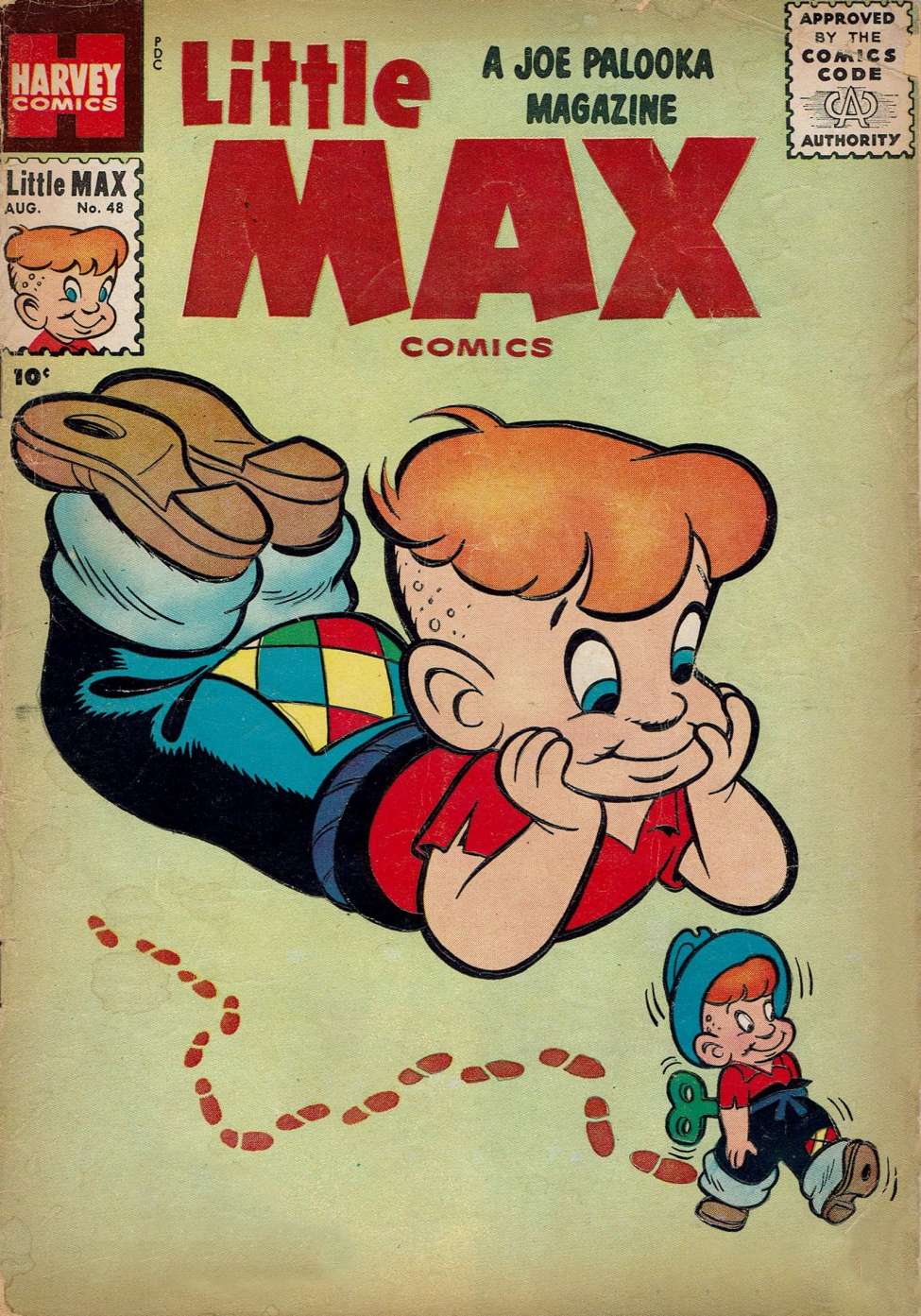 Comic Book Cover For Little Max Comics 48