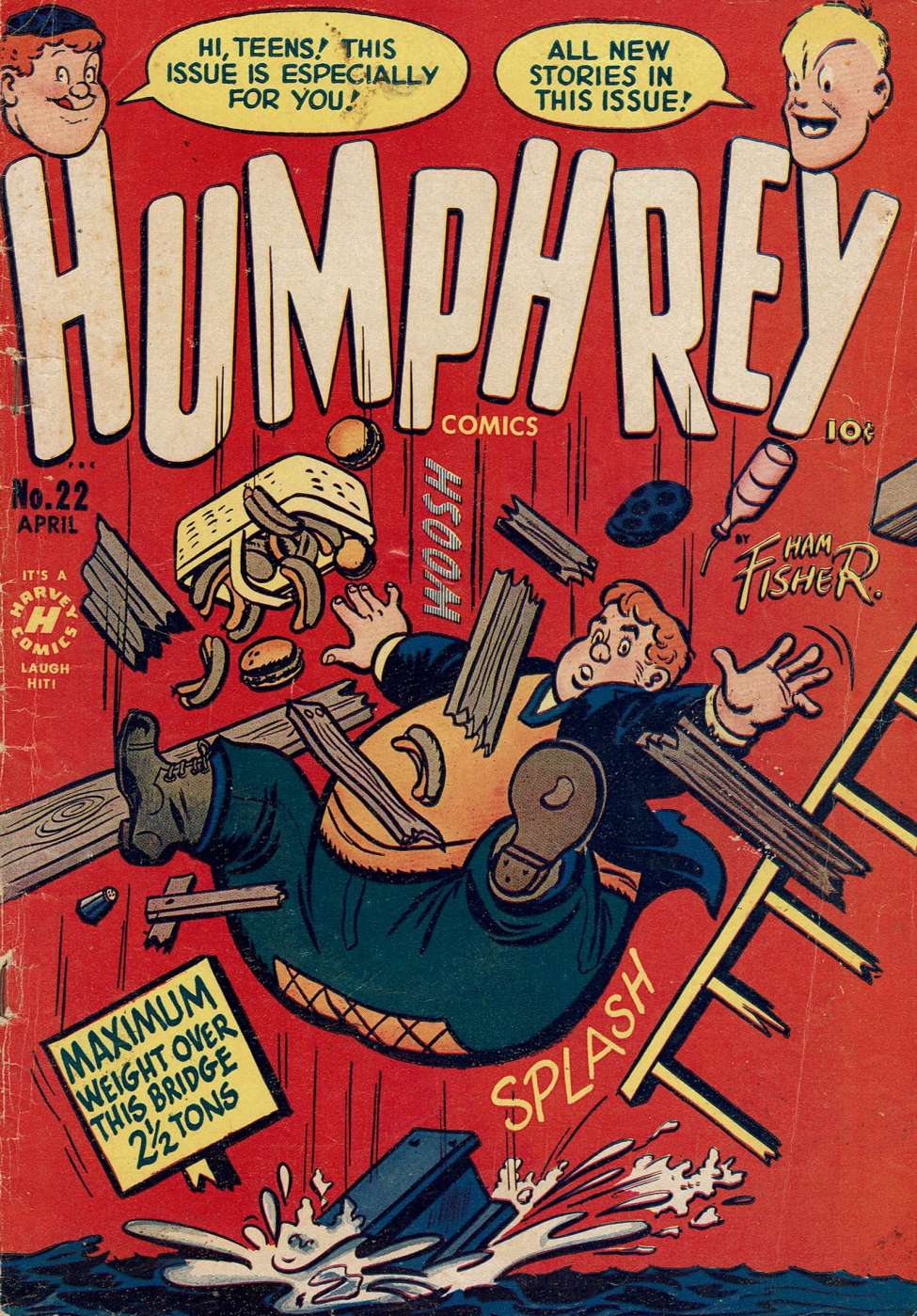 Comic Book Cover For Humphrey Comics 22
