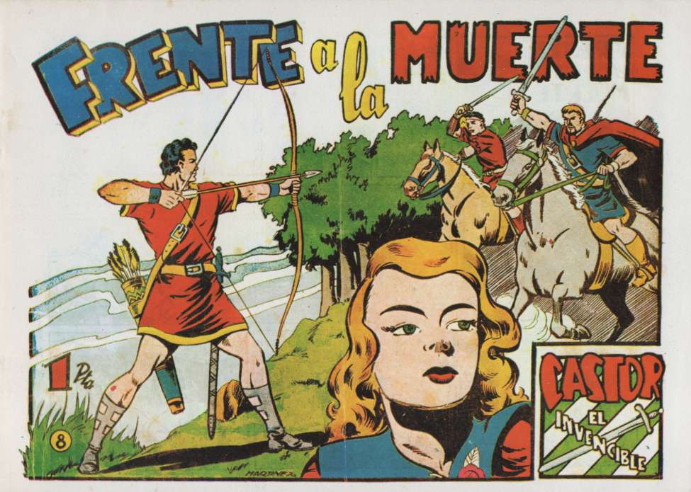 Comic Book Cover For Castor el Invencible 8 - Frente a La Muerte