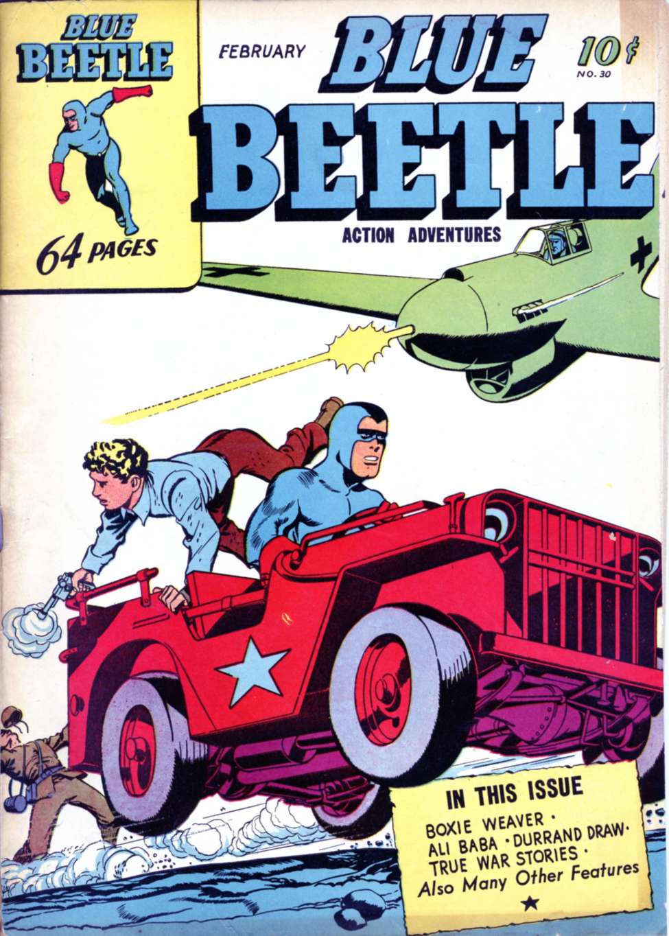 Comic Book Cover For Blue Beetle 30