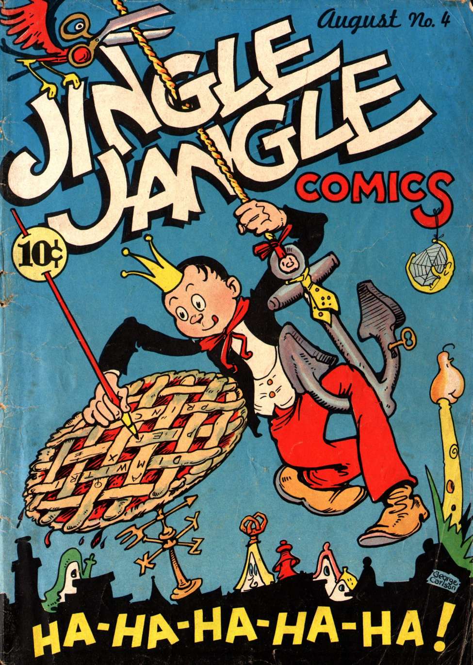 Comic Book Cover For Jingle Jangle Comics 4