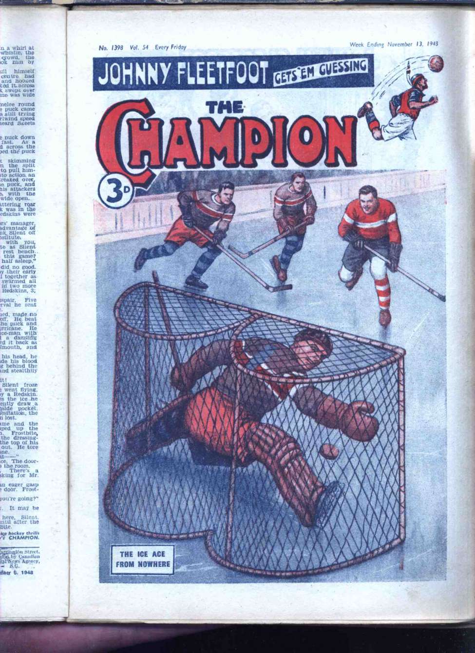 Comic Book Cover For The Champion 1398