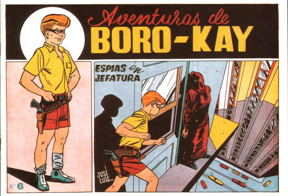 Comic Book Cover For Boro-Kay 6 - Espías en Jefatura