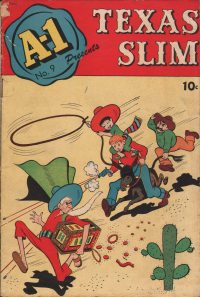 Large Thumbnail For A-1 Comics 9 - Texas Slim