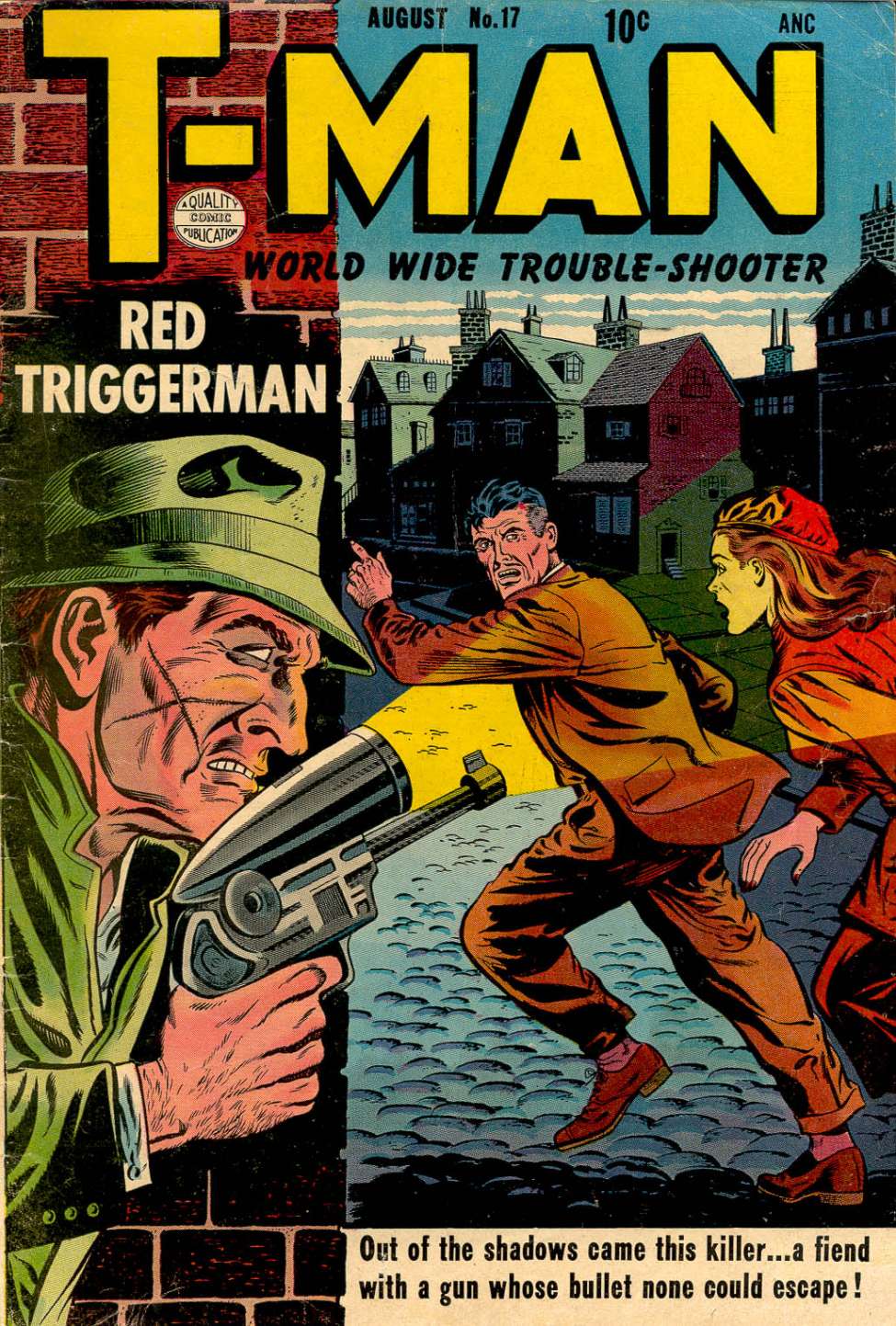 Comic Book Cover For T-Man 17