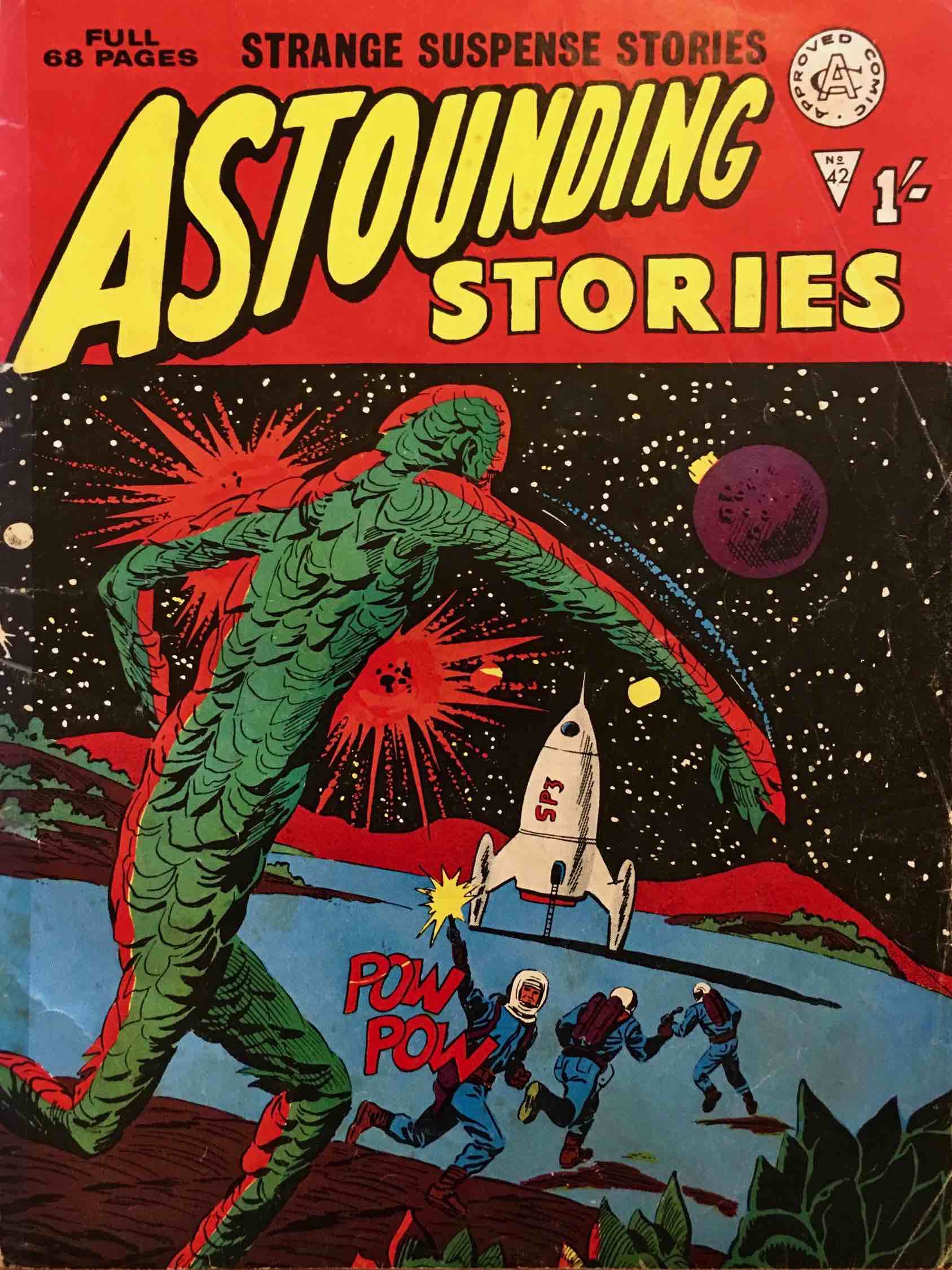 Book Cover For Astounding Stories 42