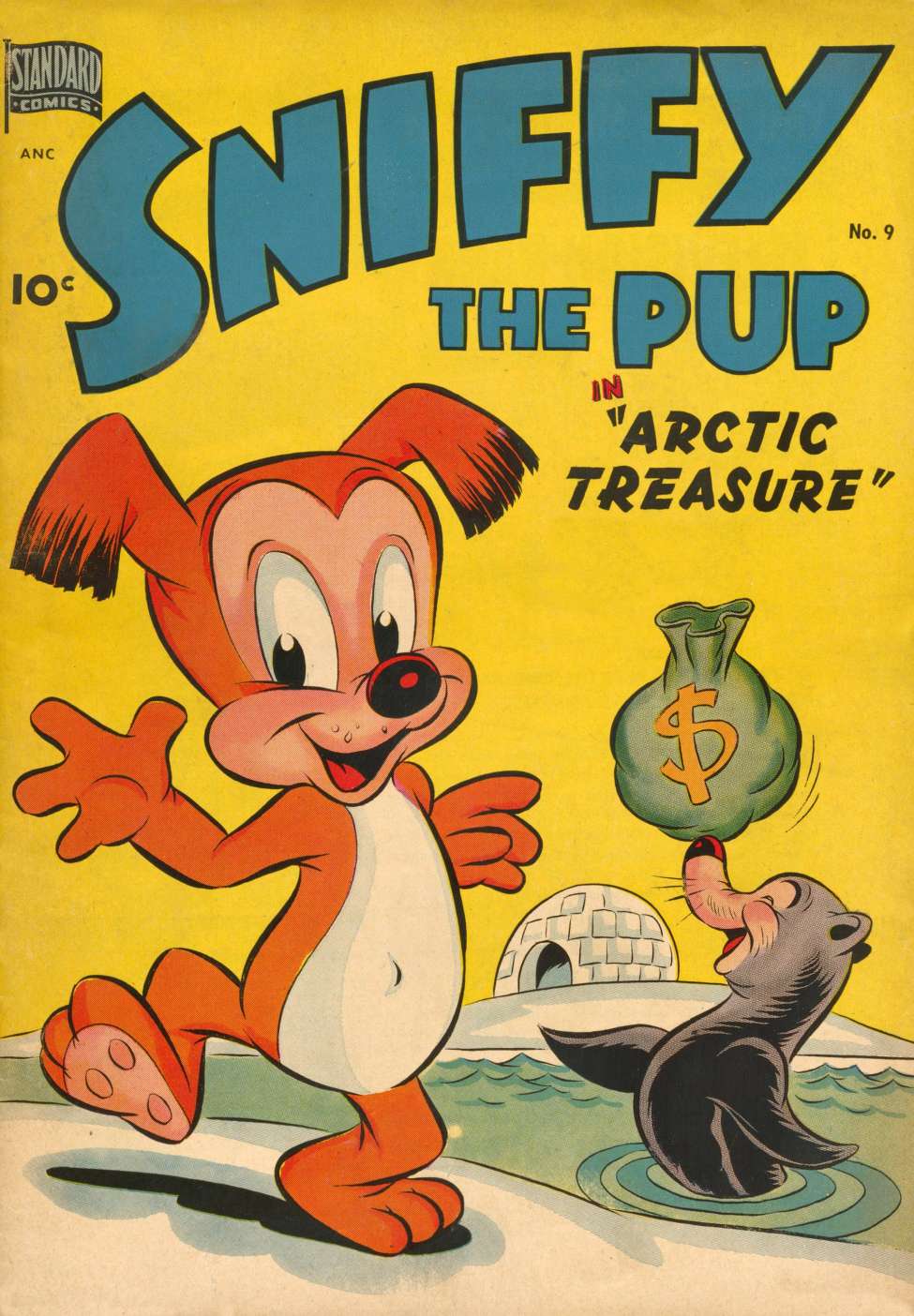 Book Cover For Sniffy the Pup 9