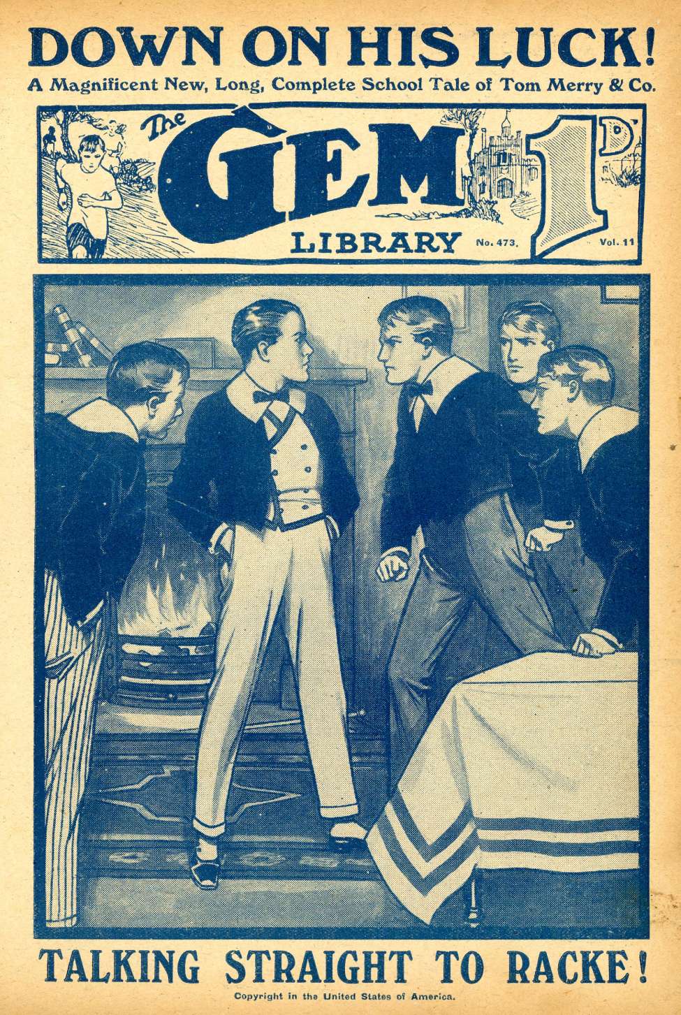 Comic Book Cover For The Gem v2 473 - Down On His Luck