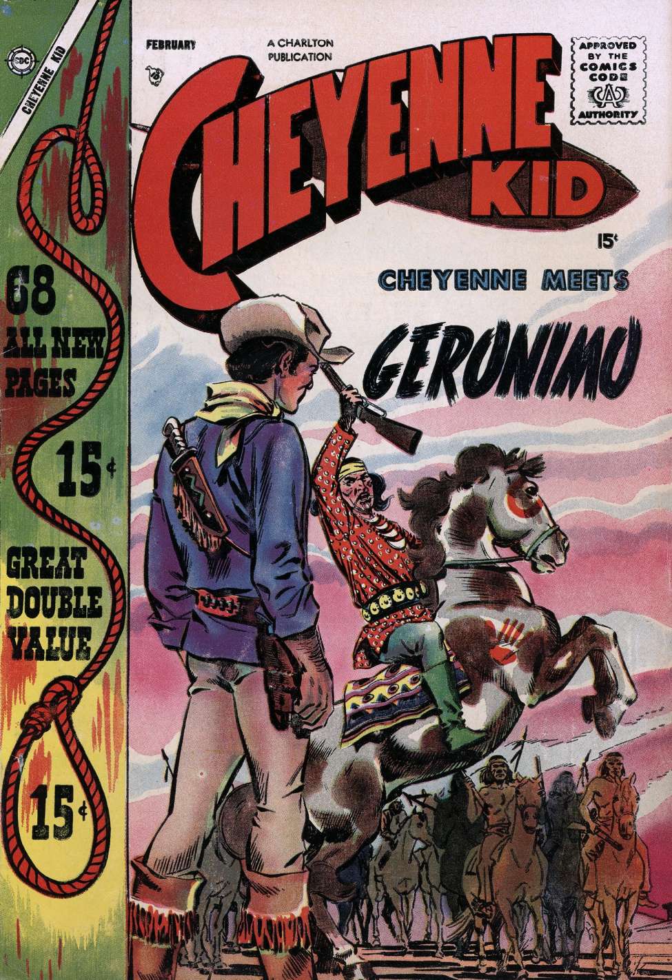 Comic Book Cover For Cheyenne Kid 11