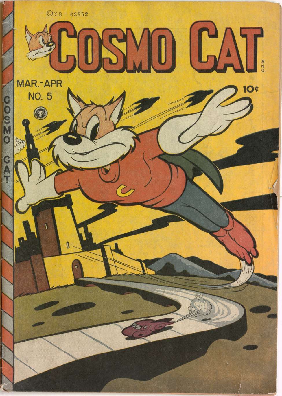 Comic Book Cover For Cosmo Cat 5