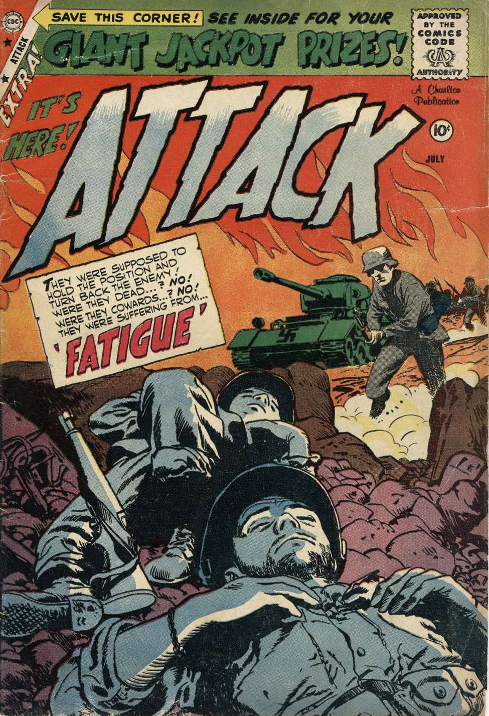 Comic Book Cover For Attack v1 58