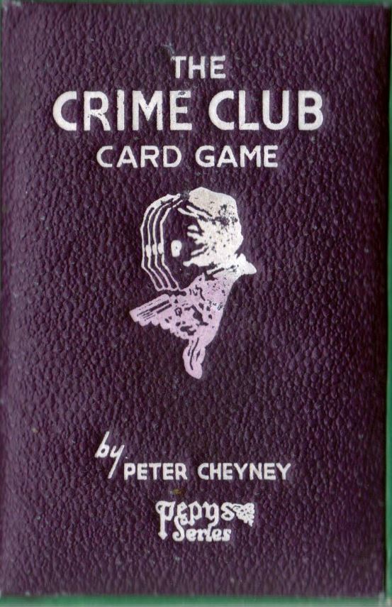 Book Cover For Crime Club - Card Game