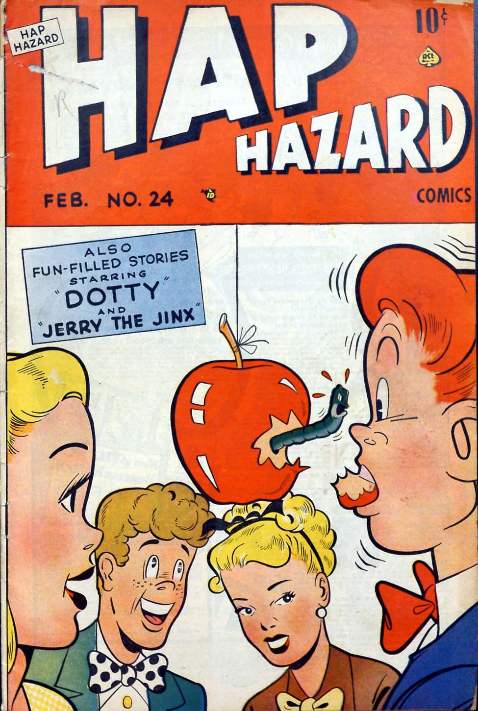 Book Cover For Hap Hazard Comics 24