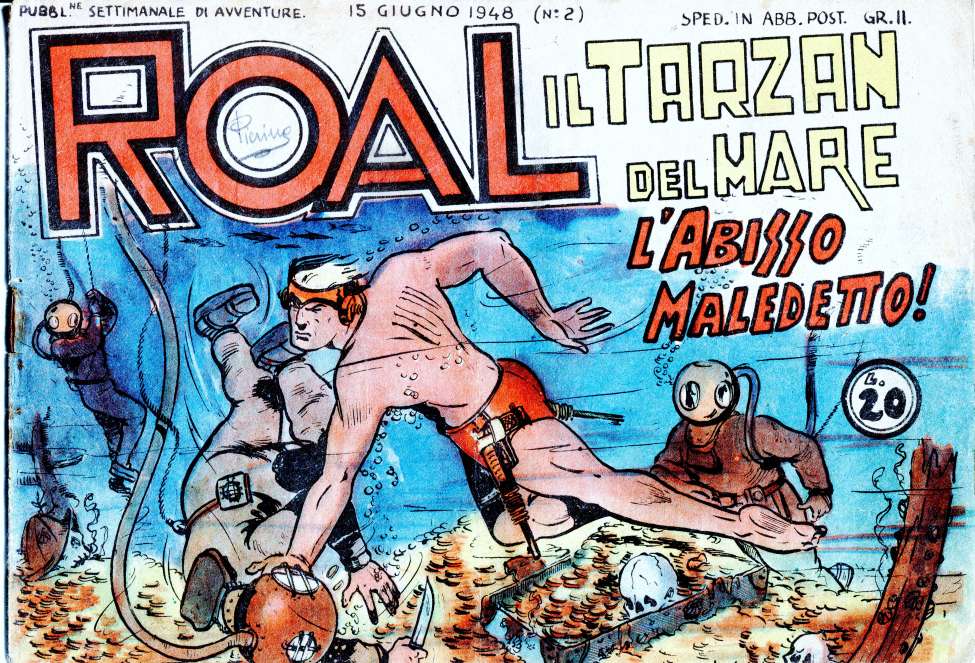 Comic Book Cover For Roal 2 - L'Abisso Maldetto Il Tarzan Del Mare