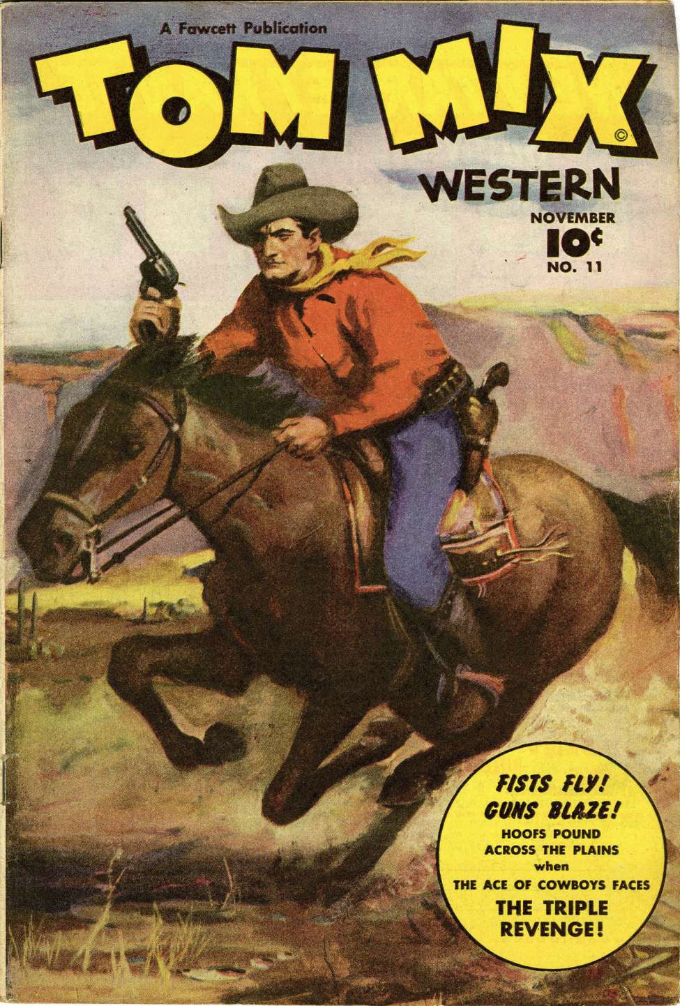 Book Cover For Tom Mix Western 11
